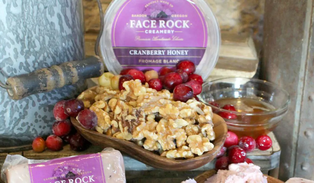 cranberry forage blanc, Face Rock Creamery, Bandon dining, specialty foods, artisan cheese