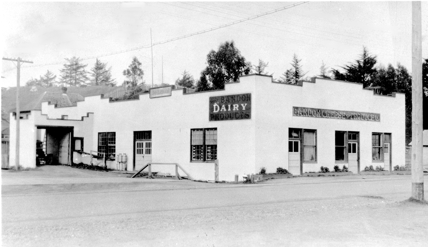 cheese factory, historic photo, Bandon, Oregon