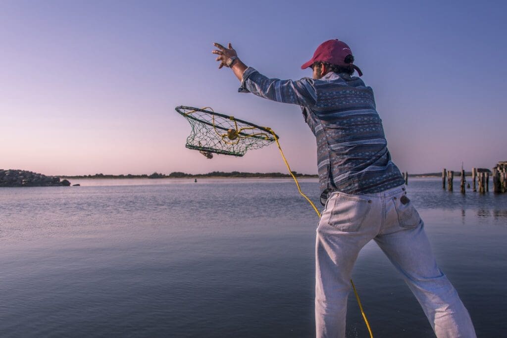 Crabbing in Bandon
